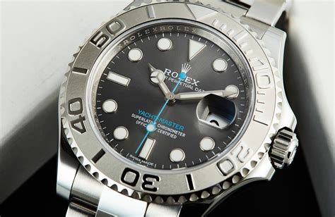 rolex yacht master rhodium blue|Rolex Yacht-Master 16622 40mm.